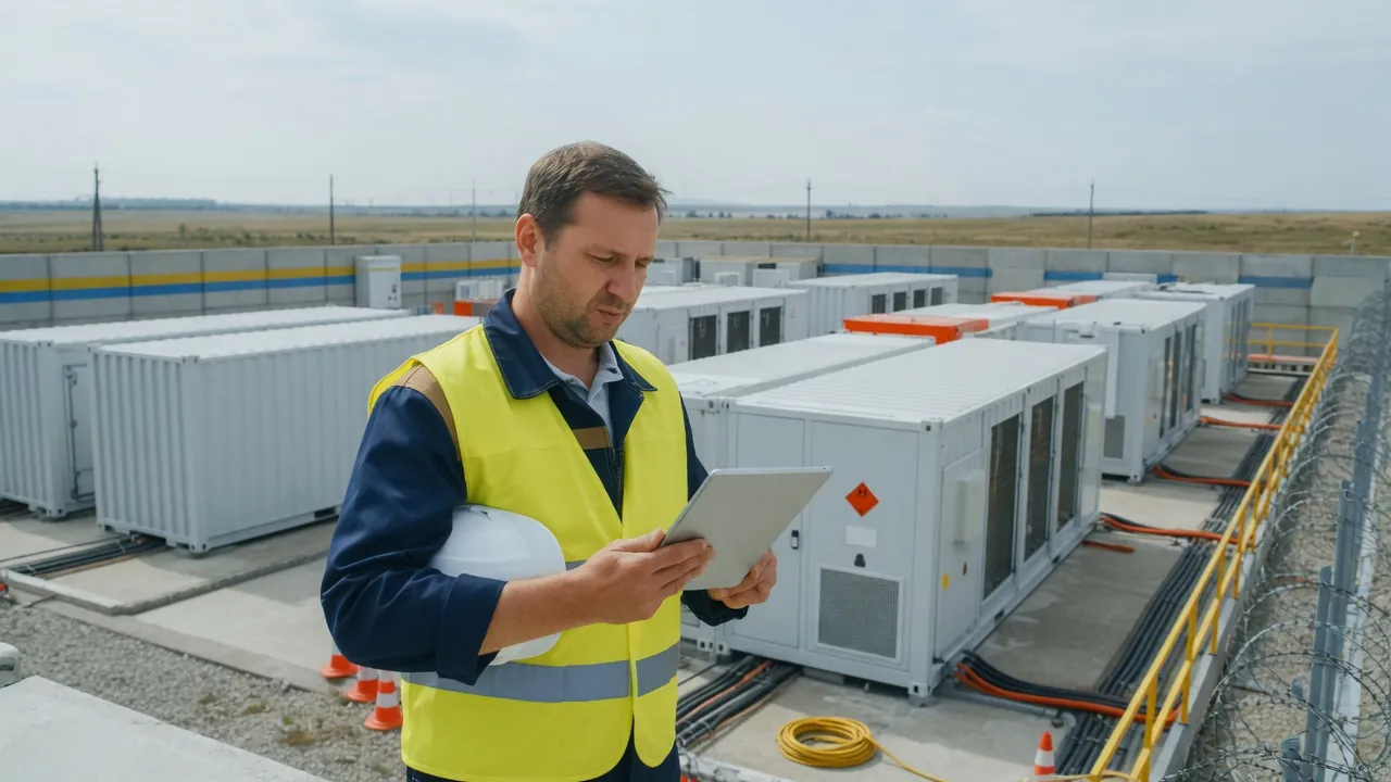 Строк встановлення ESS: реальні терміни для 100 кВт, 500 кВт, 1 МВт і 5 МВт