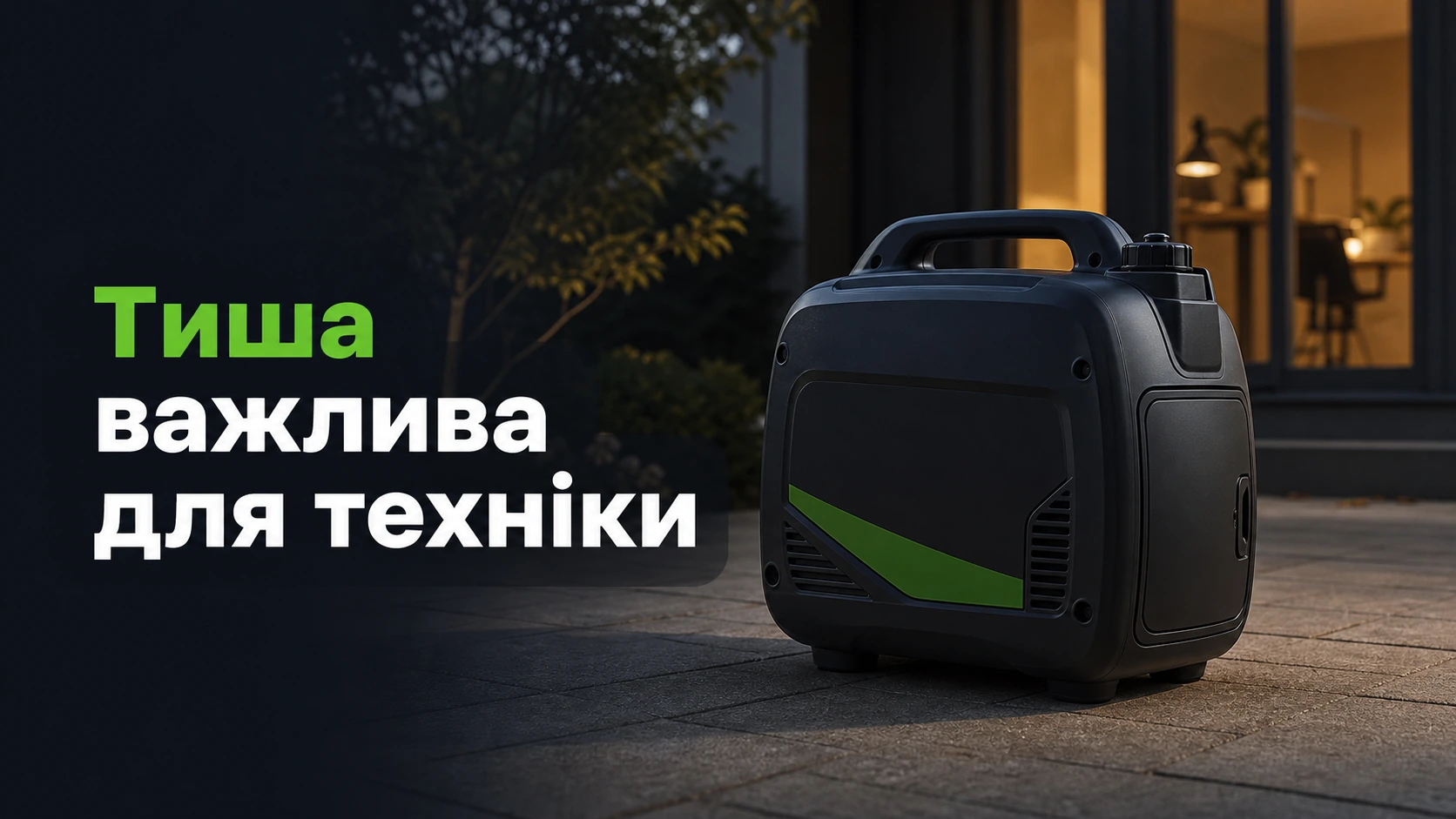 Инверторный генератор тихая и стабильная энергия для чувствительной техники