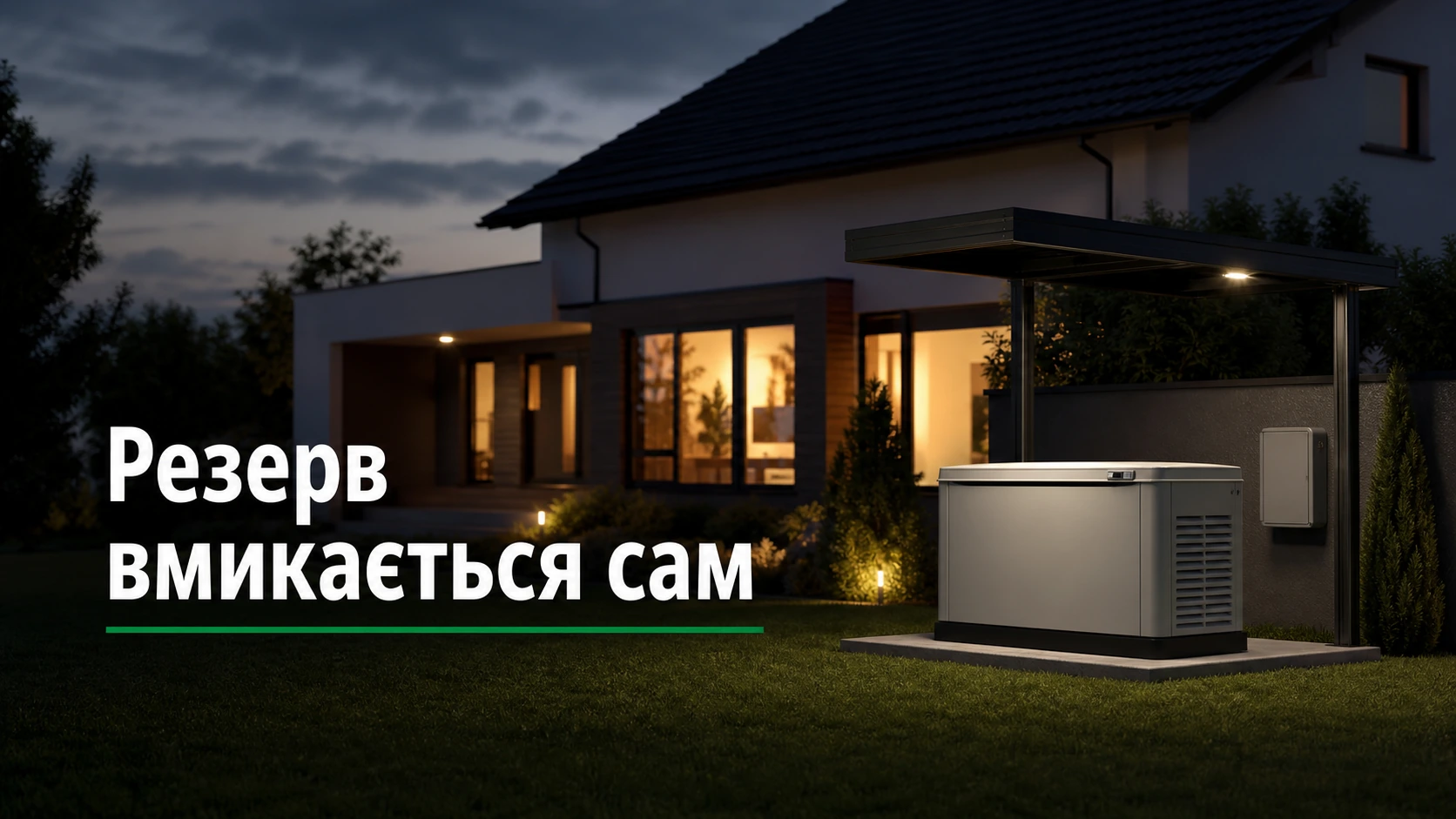 Автоматический запуск генератора комфорт и надежность резервной энергии