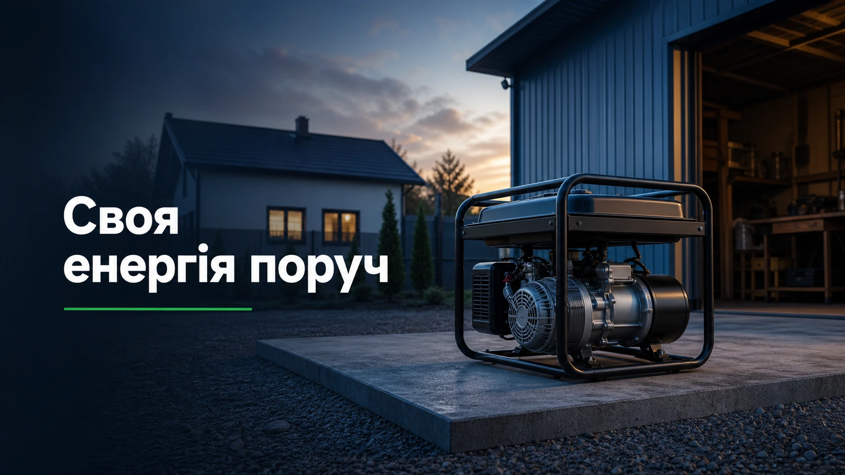 Электрогенератор - двигатель вашей независимости