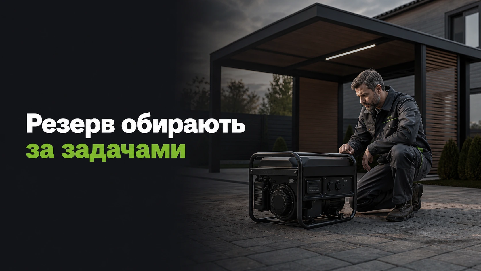 Купити електрогенератор твій шлях до енергонезалежності
