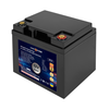 Акумулятор LP LiFePO4 12V (12,8V) - 50 Ah (640Wh) (BMS 80A/40А) пластик - фото товару 1