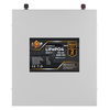 Акумулятор LP LiFePO4 25,6V - 100 Ah (2560Wh) (BMS 80A/40А) метал для ДБЖ - фото товару 1