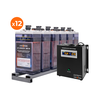 Комплект резервного питания для предприятий LP (LogicPower) ИБП + OPzS батарея (UPS W2500 + АКБ OPzS 7728W) - фото товара 1