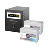 Комплект резервного питания LP (LogicPower) ИБП + гелевая батарея (UPS B6000 + АКБ GL 1200W) - фото товара 1