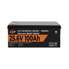 Акумулятор LP LiFePO4 24V (25,6V) - 100 Ah (2560Wh) (Smart BMS 100А) з BT пластик для ДБЖ - фото товару 1