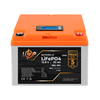 Акумулятор LP LiFePO4 LCD 12V (12,8V) - 30 Ah (384Wh) (BMS 50A/25А) пластик - фото товару 1