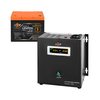 Комплект резервного живлення LogicPower W500 + літієва (LiFePO4) батарея 819 Wh - фото товара 1