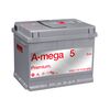 Аккумулятор A-mega Premium euro 63 Ah 610 А (- +) - фото товара 1