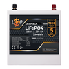 Акумулятор LP LiFePO4 12V (12,8V) - 230 Ah (2944Wh) (BMS 150A/75А) метал - фото товару 1