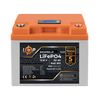 Акумулятор LP LiFePO4 12,8V - 50 Ah (640Wh) (BMS 40A/40А) пластик LCD Smart BT - фото товара 1