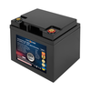 Акумулятор LP LiFePO4 12V (12,8V) - 50 Ah (640Wh) (BMS 80A/40A) пластик для ИБП - фото товару 1