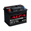 Акумулятор ALFA 63 Ah 610 A (+ -) - фото товару 1