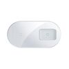 Бездротовий зарядний пристрій Baseus Simple 2 in 1 AirPods Pro Білий (WXJK-C02) - фото товару 1