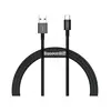 Кабель Baseus Superior USB 2.0 to Type-C 66W 2M Чорний (CATYS-A01) - фото товару 1