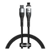 Кабель Baseus Zinc Magnetic Type-C to Lightning PD 20W 2M Черный (CATLXC-A01) - фото товару 1