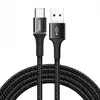 Кабель Baseus Halo USB 2.0 to Type-C 2A 3M Чорний (CATGH-E01) - фото товару 1