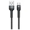 Кабель Remax Jany USB 2.0 to Type-C 2.4A 1M Черный (RC-124a) - фото товару 1