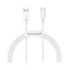 Кабель Baseus Tough USB 2.0 to Lightning 2A 1M Білий (CALZY-B02) - фото товару 1