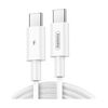 Кабель Remax Marlik Type-C to Type-C PD 100W 1M Белый (RC-175c) - фото товару 1