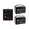 Комплект ИБП LogicPower LPY-PSW-1500VA+ (1050Вт) 10A/15A с правильной синусоидой 24V + 2 аккумулятора гелевые OUTDO 12V-100A