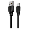 Кабель Remax Suji Pro USB 2.0 to Type-C 2.4A 1M Черный (RC-138a-b) - фото товару 1