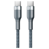 Кабель Remax Sury 2 Type-C to Type-C PD 3А 1M Серый (RC-010-s) - фото товару 1
