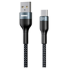 Кабель Remax Sury 2 USB 2.0 to Type-C 2.4A 1M Черный (RC-064a-b) - фото товару 1