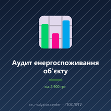 Аудит енергоспоживання об'єкту