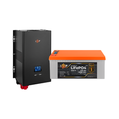 Комплект резервного живлення LP (LogicPower) ДБЖ + літієва (LiFePO4) батарея (UPS W3600+ АКБ LiFePO4 5888W) - фото товару 1