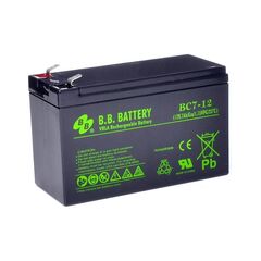 Акумулятор BB Battery BС7,2-12 AGM - фото товару 1