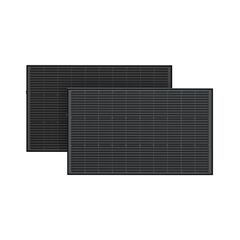 Набір сонячних панелей EcoFlow 2*100 Solar Panel Стаціонарні - фото товару 1