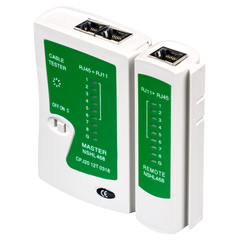 Тестер кабельний для RJ45 і RJ12 LP-468N - фото товару 1