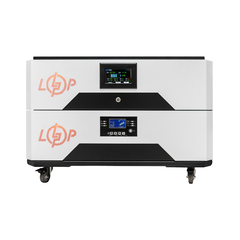Система резервного живлення LP Autonomic Ultra F 5000W (АКБ 12000Wh) Solar білий з чорним - фото товару 1