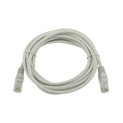 Патч-корд литий UTP RJ45 кат. 5Е 3 м (серый) - фото товару 1
