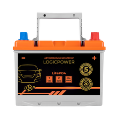 Автомобільний літієвий акумулятор LP LiFePO4 12V - 32 Ah (+ праворуч) BMS 600А - фото товару 1