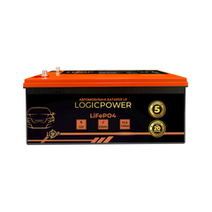 Автомобільний акумулятор літієвий LP LiFePO4 24V - 230 Ah (+ праворуч) BMS 1500A - фото товару 1