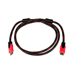 Кабель HDMI-HDMI Ver 1.4 для 3D 1.5 м (дод. обплетення) - фото товару 1