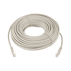 Патч-корд литий UTP RJ45 кат. 5Е 20 м (серый) - фото товару 1