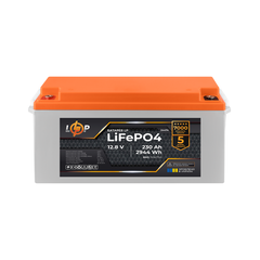 Акумулятор LP LiFePO4 12,8V - 230 Ah (2944Wh) (BMS 150A/75A) пластик - фото товару 1