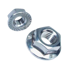 Гайка фланцева зубчаста М8 - фото товару 1