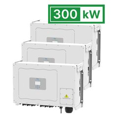 Готовий комплект СЕС 300 кВт: мережевий інвертор Deye SUN-100K-G03 100 кВт