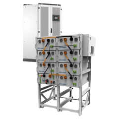 Система накопичення енергії HINAESS 100kW: інвертор 50kW, Megarevo MPS0050, PV up to 120kW, 250-850V, System current up to 140A, 420-850V, UPS 50kW +... - фото товару 1