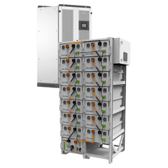 Система накопичення енергії HINAESS 200kW: інвертор 100kW, Megarevo MPS0100, PV up to 240kW, 250-850V, System current up to 140A, 420-850V, UPS 100kW +... - фото товару 1