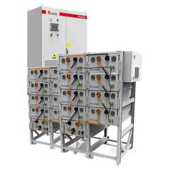 Система накопичення енергії HINAESS 229kW: інвертор 100kW, ATESS HPS100, PV up to 150kW, 480-800V, System current up to 280A, 352-600V, UPS 100kW + акумулятор... - фото товару 1