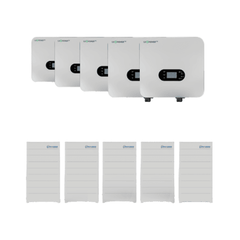 Система накопичення енергії HINAESS 100kW: інвертор 100kW, Luxpower TriP 20k*5, PV up to 90kW, 1000V, System current up to 250A, 100~700V, UPS 100kW +... - фото товару 1