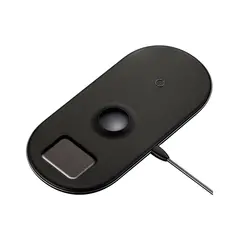 Бездротовий зарядний пристрій Baseus Smart 18W 3 in 1 Чорний (WX3IN1-C01) - фото товару 1