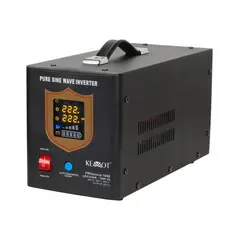 Джерело бесперебойного живлення (ДБЖ) Kemot PROsinus-1000 1000VA/700W (URZ3406) - фото товару 1