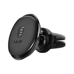 Автоутримувач Baseus Magnetic Air Vent Car Mount Holder Black (SUGX-A01) - фото товару 1