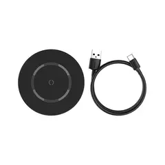 Бездротовий зарядний пристрій Baseus Simple Magnetic Чорний (WXJK-E01) - фото товару 1
